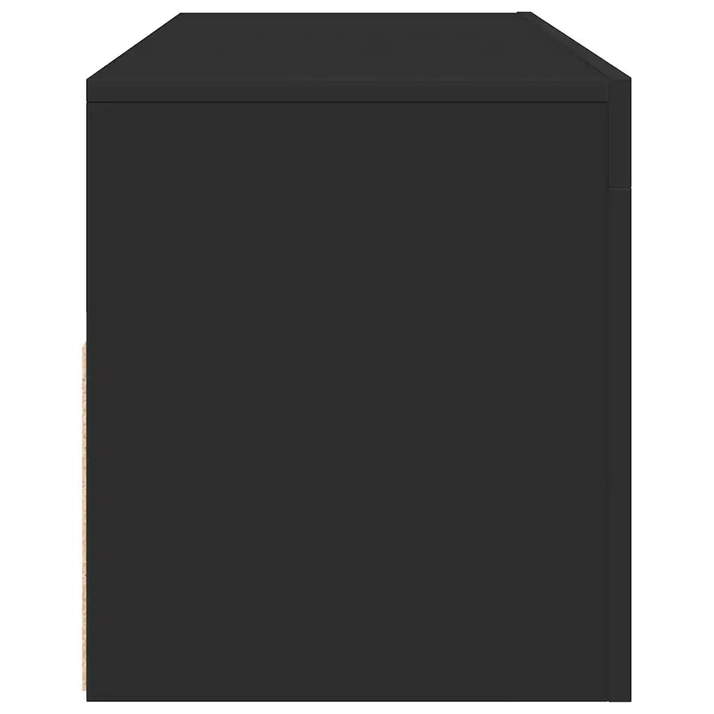 Mobile TV | Armadietto TV | Mobile Porta TV con Luci LED Nero 120x35x40 cm