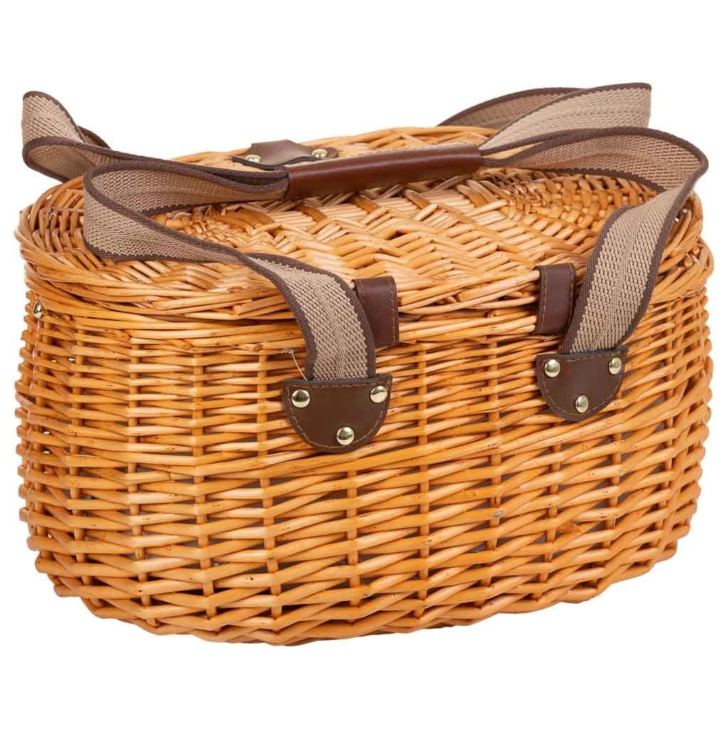 Cestino pic-nic marrone 40x28x22h