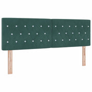 Testiera | Testata Verde Scuro 144 cm Velluto