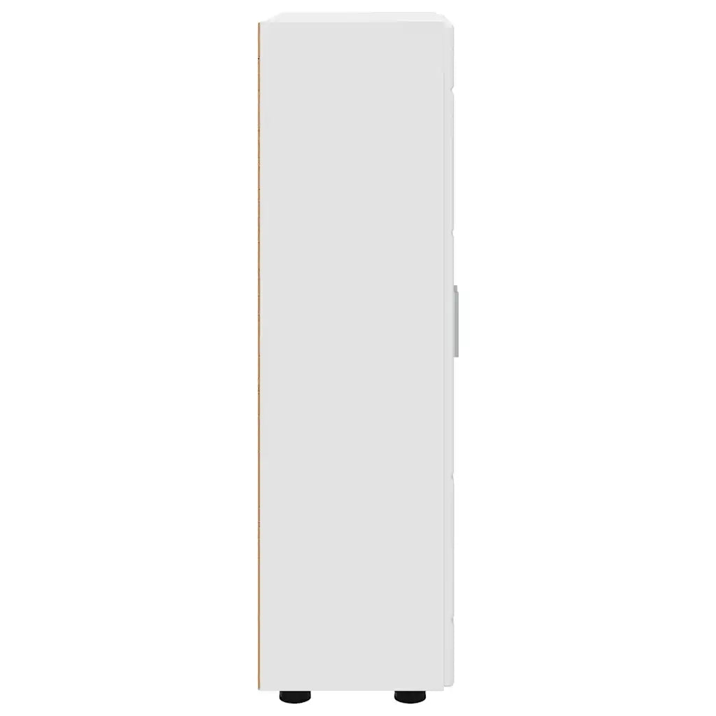 Credenza FLORIN Bianco 55,5 x 29 x 100 cm Legno multistrato 880251
