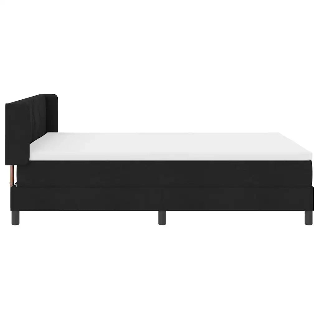 Letto box spring con materasso con materasso Nero 140 x 200 cm 3341169