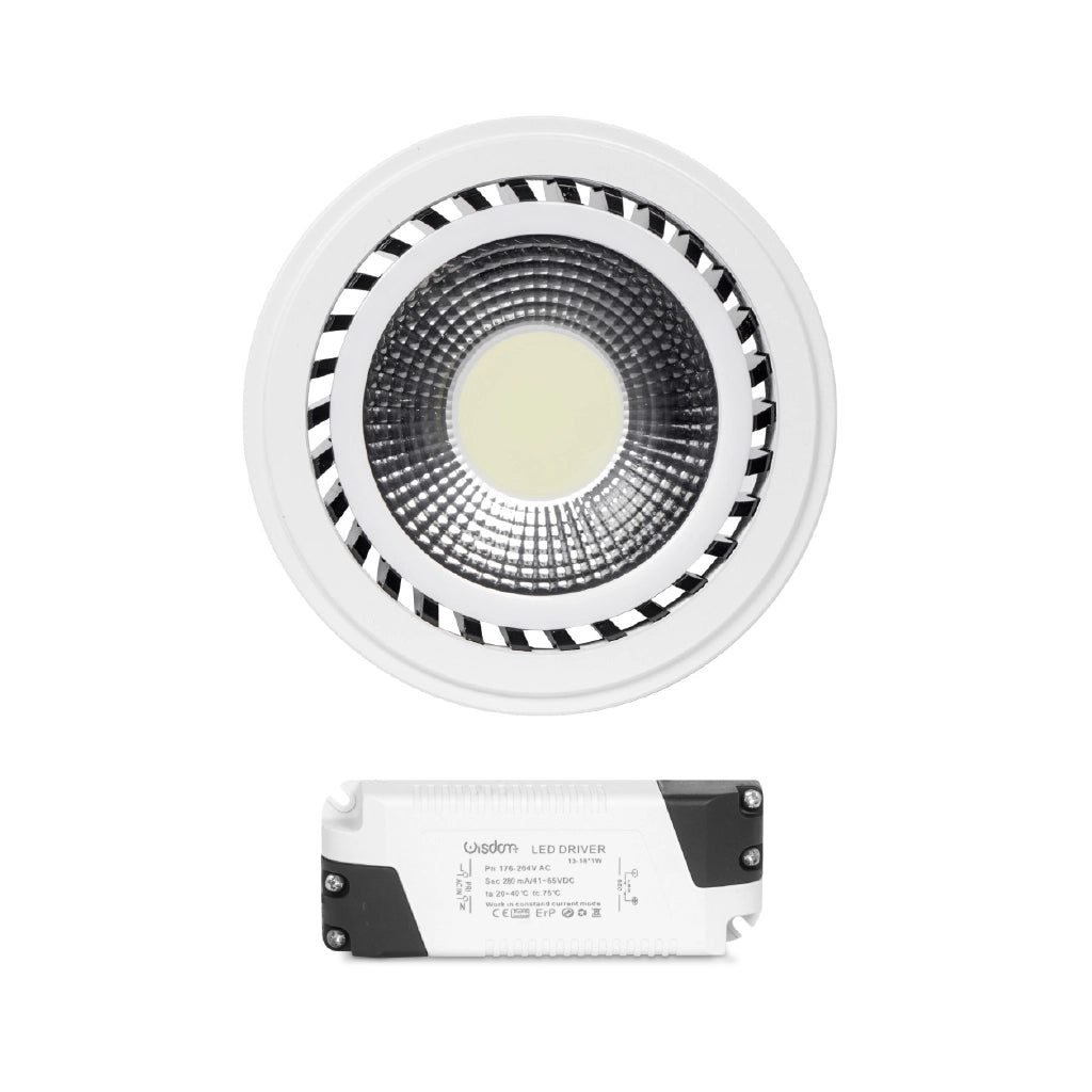 Faretto led 12w AR111 6000K