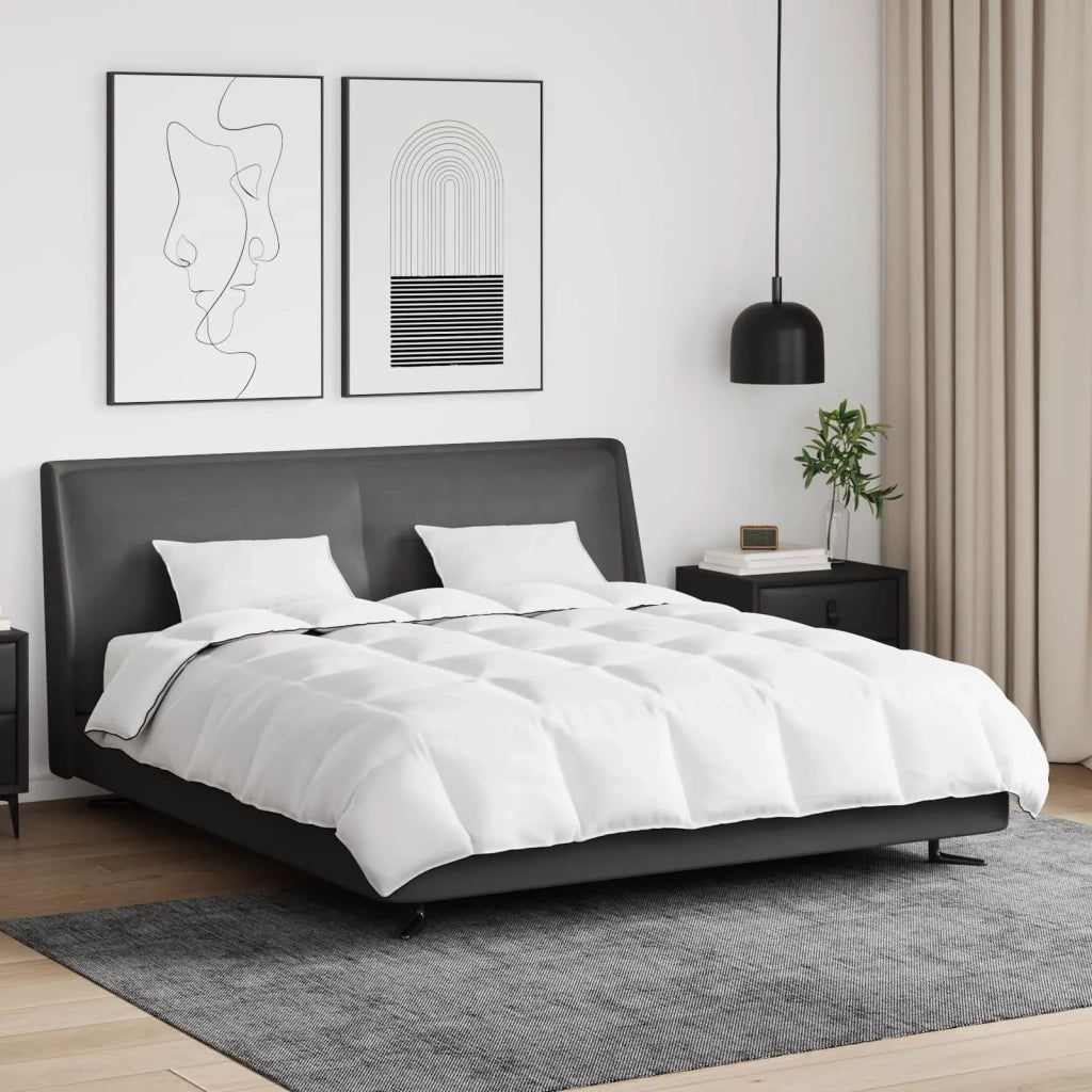 Duvet Invernale con cuscino 3 pcs Bianco Piuma d'anatra 3376914