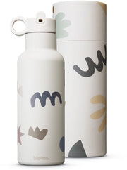 Flessa di acqua in acciaio inossidabile per bambini | Sostenibile, impermeabile e facile da utilizzare | Flessa con beccuccio | Flessa di acqua in acciaio inossidabile per bambini (forme, 475 ml)