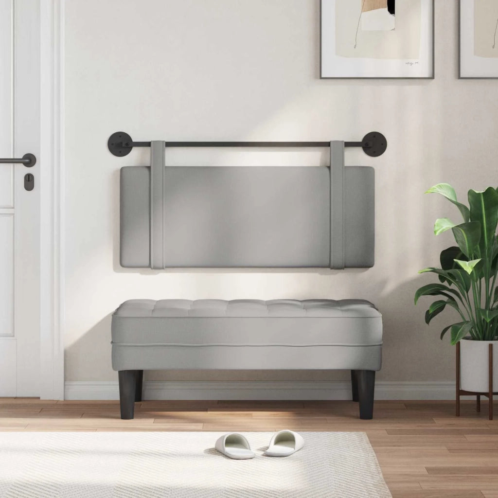 Testiera sospesa Grigio Nuvola Tessuto 42031375