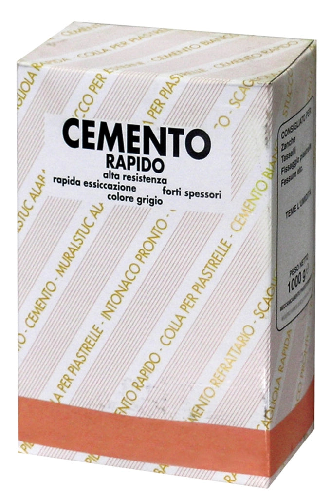 CEMENTO RAPIDO IN POLVERE  kg. 1 12.00 pz