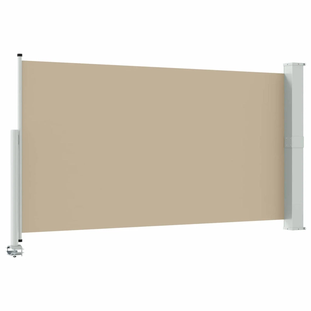 Tenda laterale-Tenda parasole per balcone 100% poliestere ferro acciaio 814880