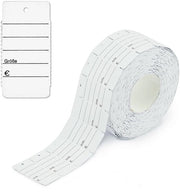 Etichette carton - Facile da utilizzare - 1000 pezzi - Bianche - 30x45 mm