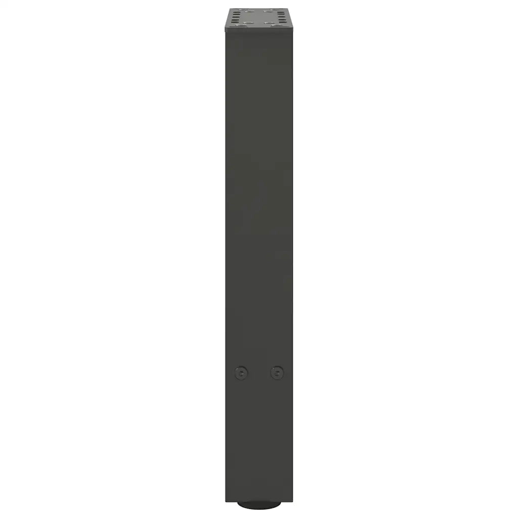 Gambe per Tavolino da Caffè Antracite 2 pz 38x(42-43) cm Acciaio 4013278