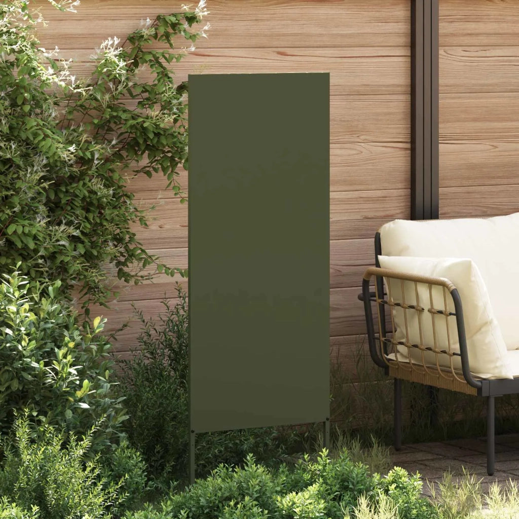 Schermo per privacy in giardino Oliver verde 50 x 140 cm 876290