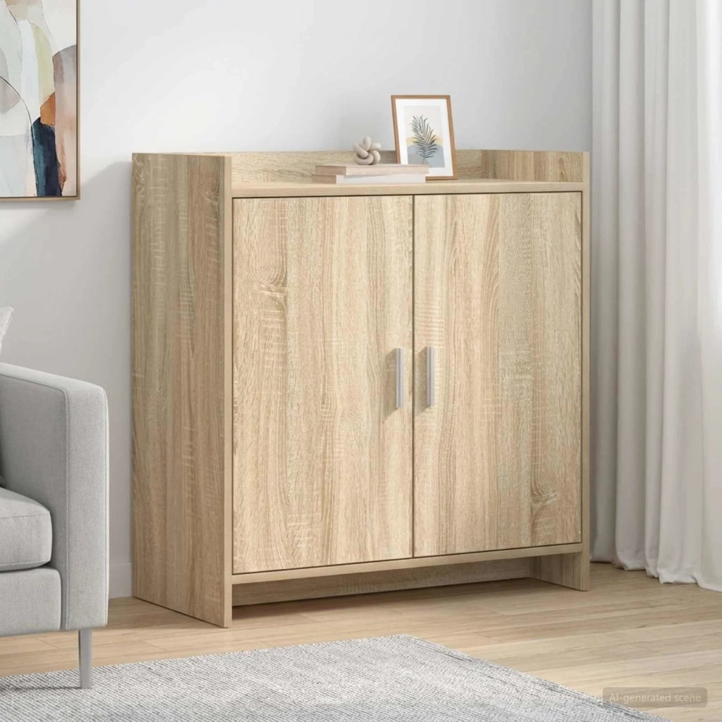 Credenza Rovere Sonoma 72 x 36 x 80 cm Legno ingegnerizzato 8011093