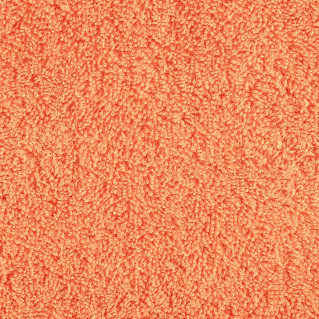 Asciugamani Doccia SOLUND 10 pz | Teli per bagno Arancioni 70x140cm 600g/m2
