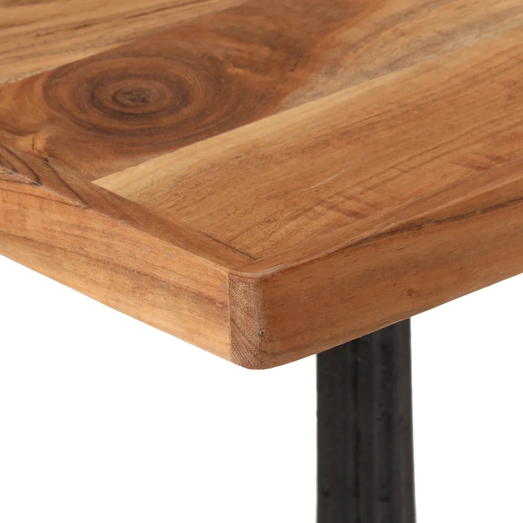 Tavolo da Bistrot 60x60x76 cm in Legno Massello di Acacia 321085
