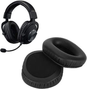 Orecchini di sostituzione per cuffie da gioco - morbidi e confortevoli - spessore aggiunto - memoria di forma - schiuma di memoria - adatti per G Pro X/G