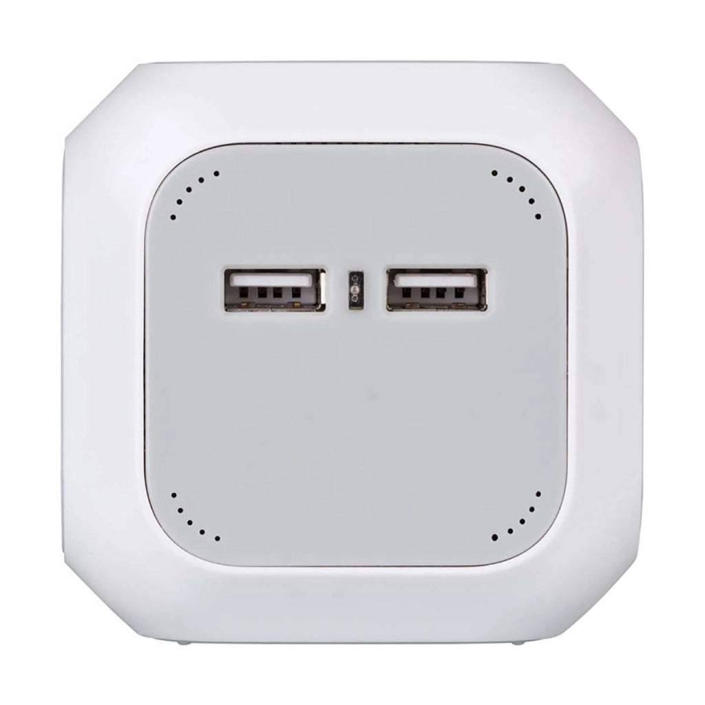 Spina ALEA con blocco USB Bianco Brennenstuhl