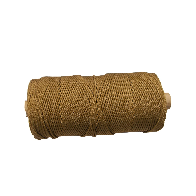 TRECCIA PALAMITI MARRONE Ø2 MT 500