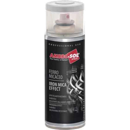 BOMBOLETTA SPRAY FERROMICACEO 400 ml - Grigio forgia - 6 pezzi- AMBROSOL