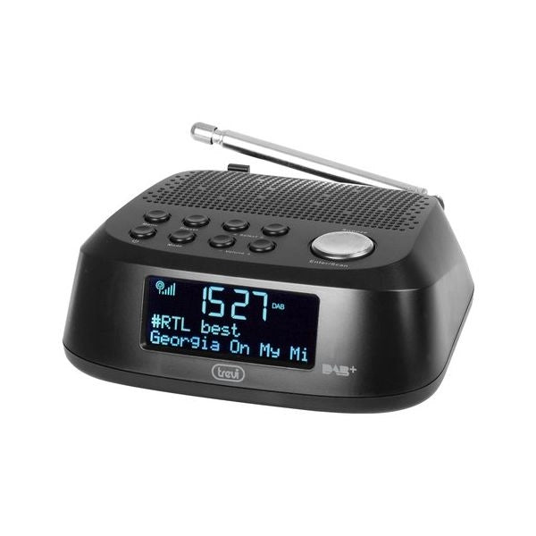 Trevi rc 80d4 dab orologio digitale nero - 0RC80D400