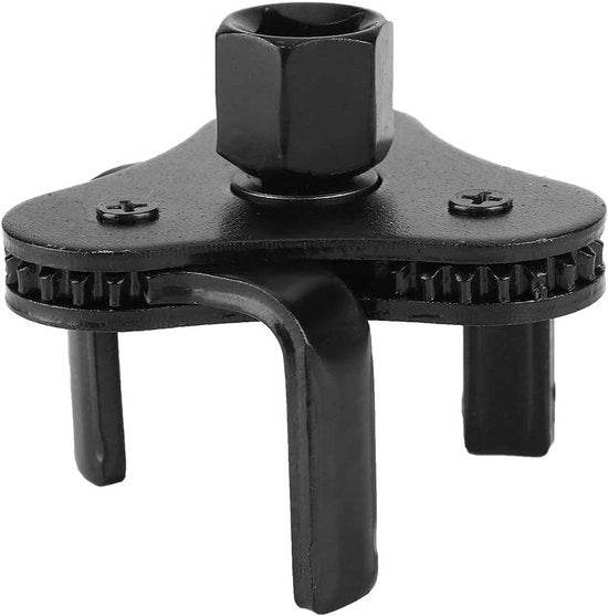 Chiave a tre dita per rimuovere filtro olio 53-108mm per attrezzi a 1/2 DR o manubrio rotativo 13/16