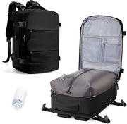 Borsa a vuoto con compressore, valigetta da viaggio 45x36x20, borsa a vuoto per valigetta da viaggio con sistema di compressione per signore e signori, nero