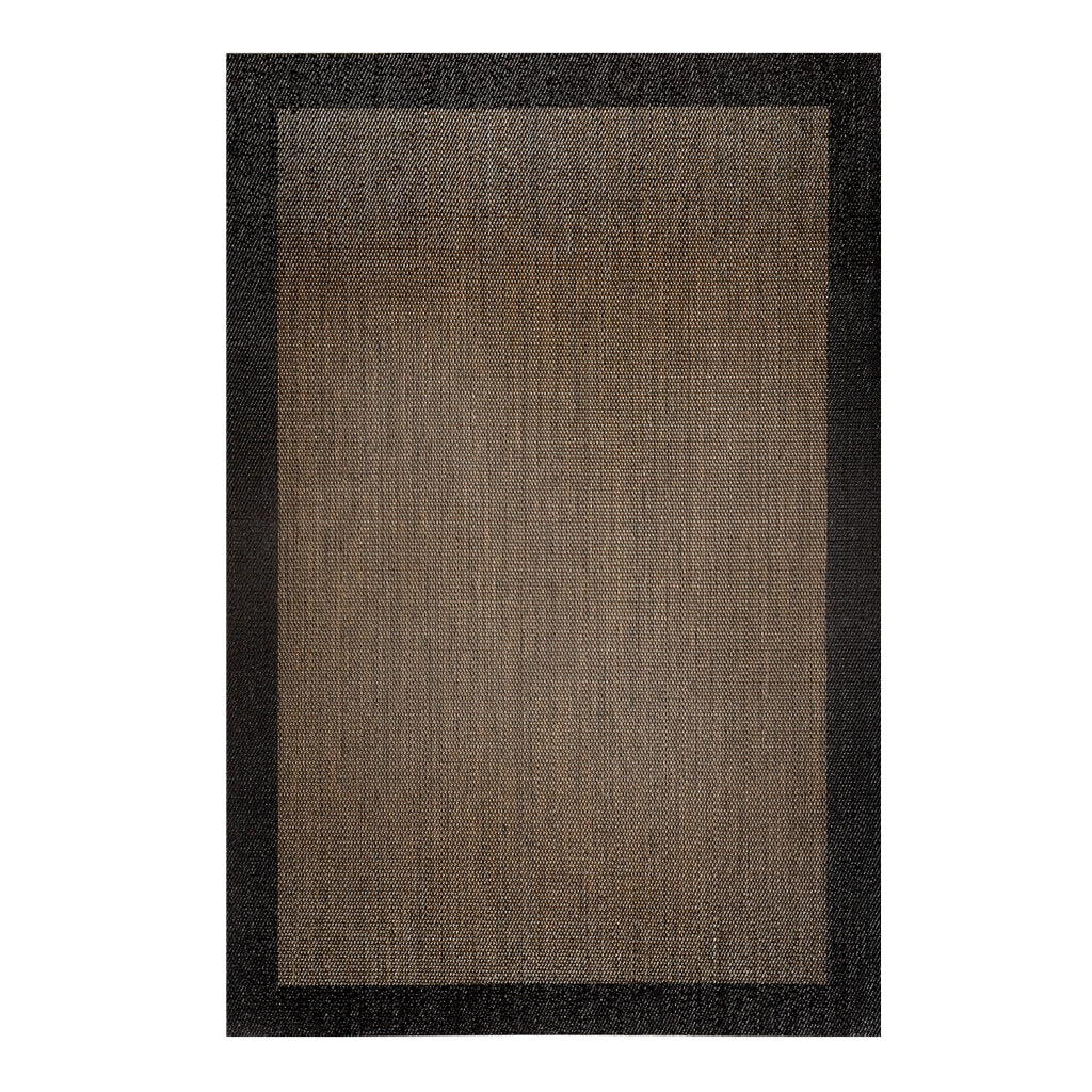 Tappeto vinilico di alta qualità bronzo-nero 80x150