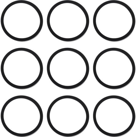 Trattamenti per binario 50 pezzi - Alta compatibilità - Numero di articolo 7154/20510 - Diametro esterno 9,5 mm - Gomma resistente - Forma precisa - Trattamenti per binari di modello ferroviario