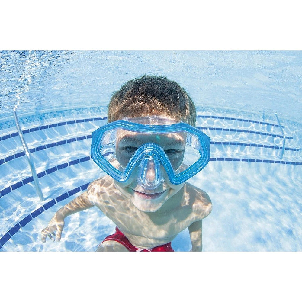 Trade Shop - Maschera Subacquea Per Bambini Sparkling Sea 7-14 Anni Colori Assortiti 22049 -