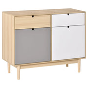 Mobile Multiuso con Due Ante 100x40x79,5 cm in Legno Multicolore