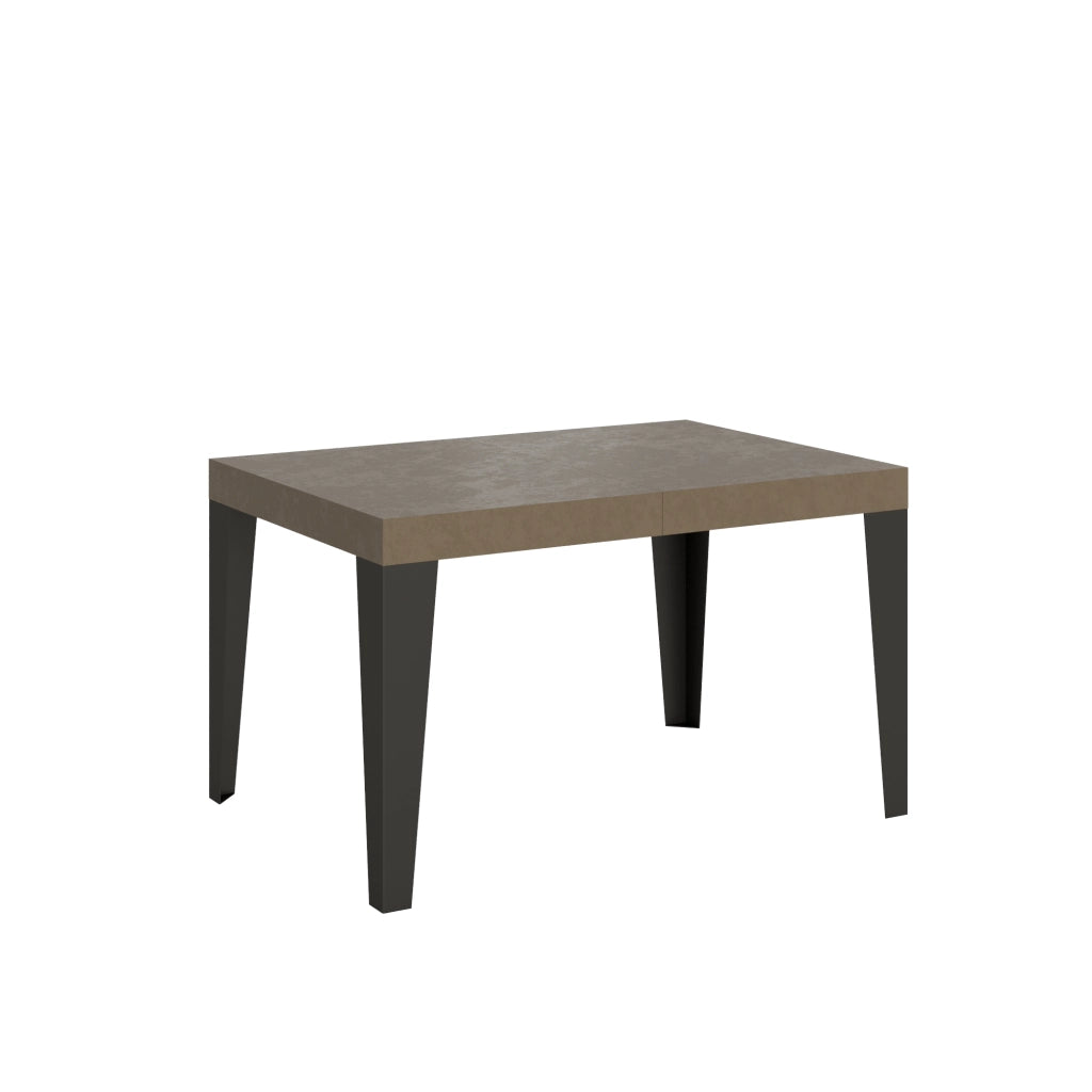 Tavolo allungabile 80x160/244 cm Flaris tortora telaio Antracite