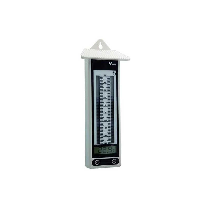 Termometri da Parete Vigor Mod.Monet Electronic 9X3,4X22,5