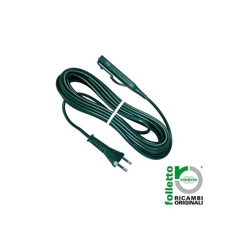 Cavo Alimentazione FOLLETTO VK140 7mt ORIGINALE - Vorwerk Originali