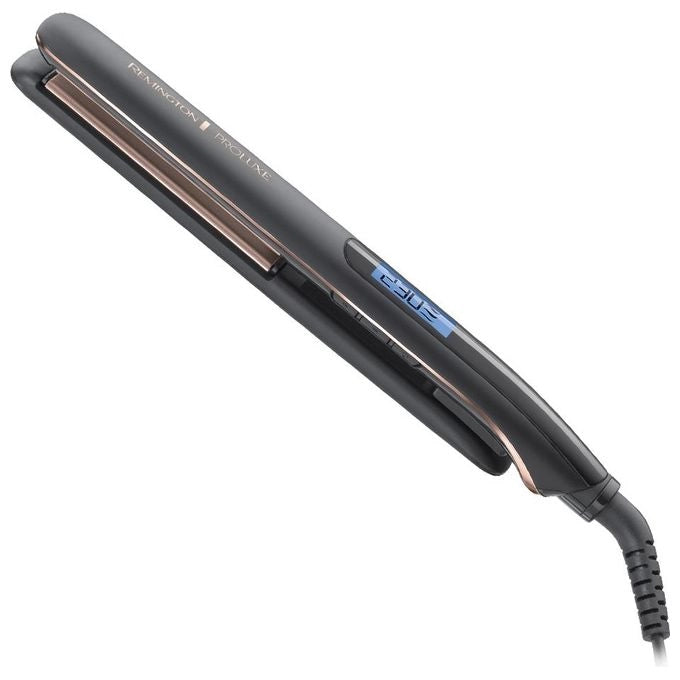 Remington S9100B PROLuxe Midnight Edition Piastra per capelli Ceramica 9 livelli 150-230 °C riscaldamento 10s colore Nero Rose Gold