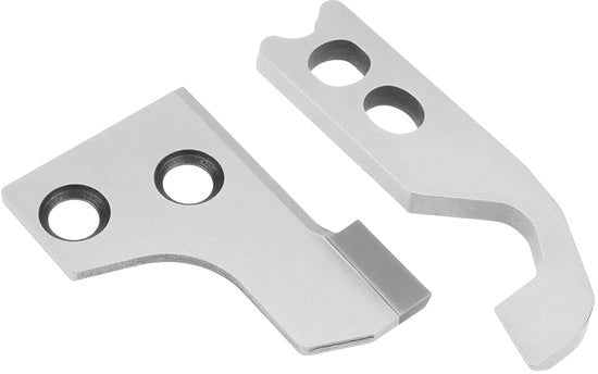 Set di lame per macchina da cucire a filo - 2 pezzi - Compatibile con modello 103-334D - Lame in acciaio - Prestazioni di taglio affilate - Sostituzione semplice - Lame da taglio