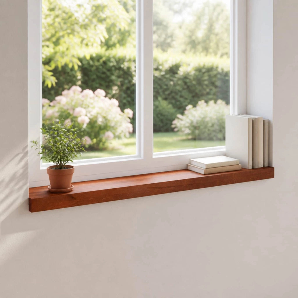 Soglie per finestre 2 pz Marrone 90 x 20 x 2 cm 42048257