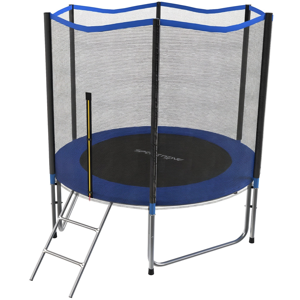 Trampolino da giardino con rete e scaletta ¨C Minimal ¨C 305 cm
