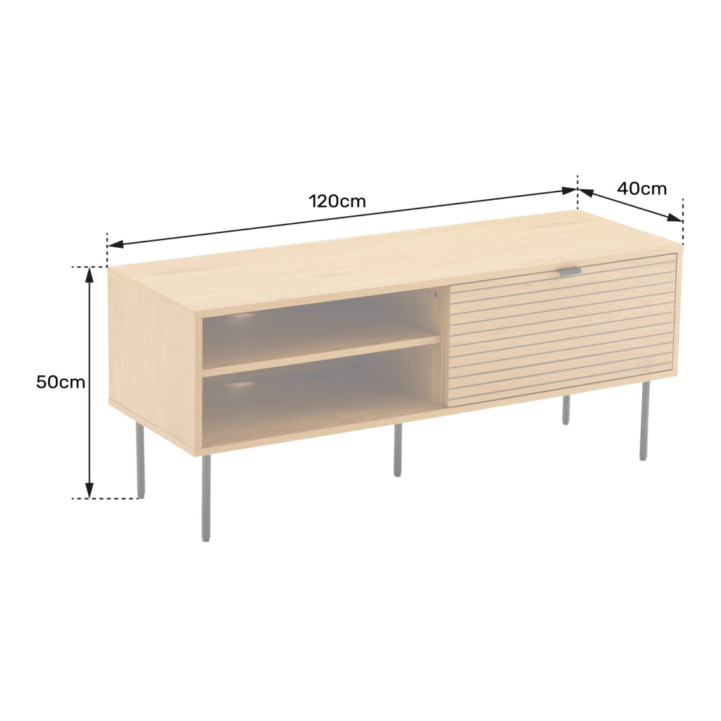 Porta TV 120cm STINNA