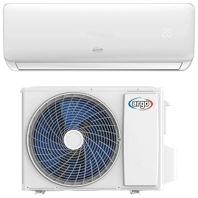 ARGO 2000000189260 CLIMADESIGN12 Condizionatore fisso MonoSplit DC Inverter 12000 BTU Classe A++ A+ R32 WiFi 24 dB colore Bianco