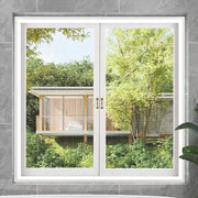 Reticolo per finestre - 120*140cm - Finestra antizanzare - Cornice rimovibile - Senza perforazione necessaria - Installazione con adesivo - Adatto per finestre da tetto e camere da letto - Vetro nano - Schermo libero da formaldeide