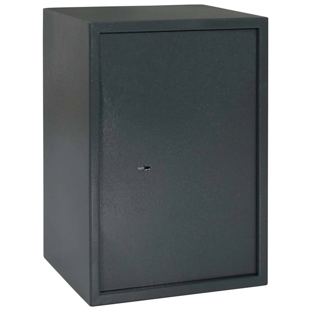 Cassaforte con blocco Grigio scuro 35 x 31 x 50 cm Acciaio 42011316