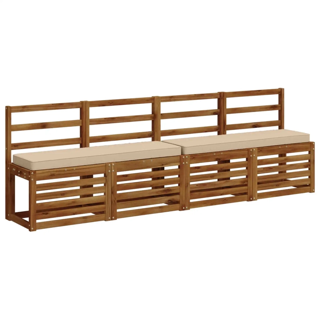 Cuscini per Panchina a 2 Pezzi VUGHT 2 pcs 100% Poliestere 950495