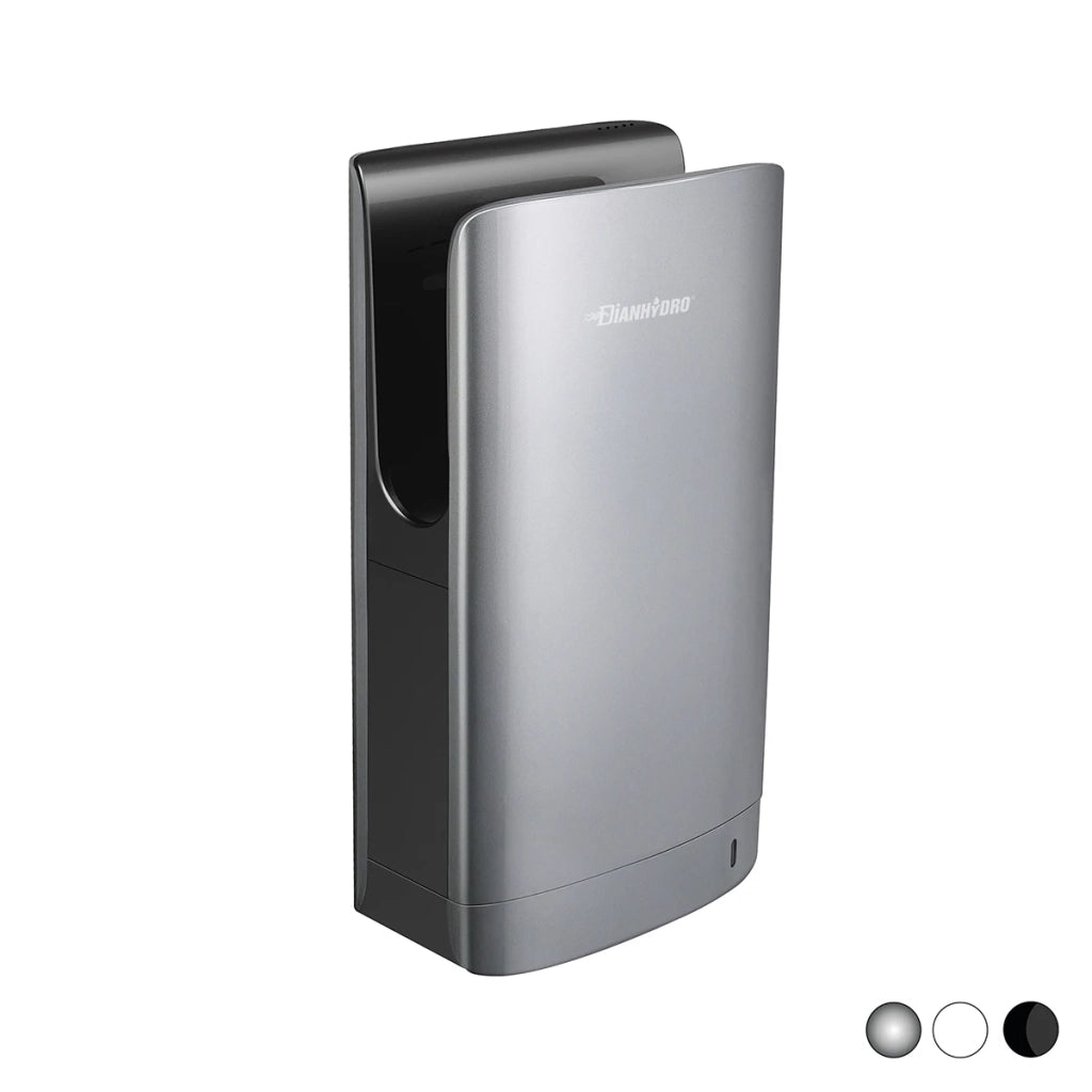 Asciugamani elettrico DH Zefiro Nero 556x296x175