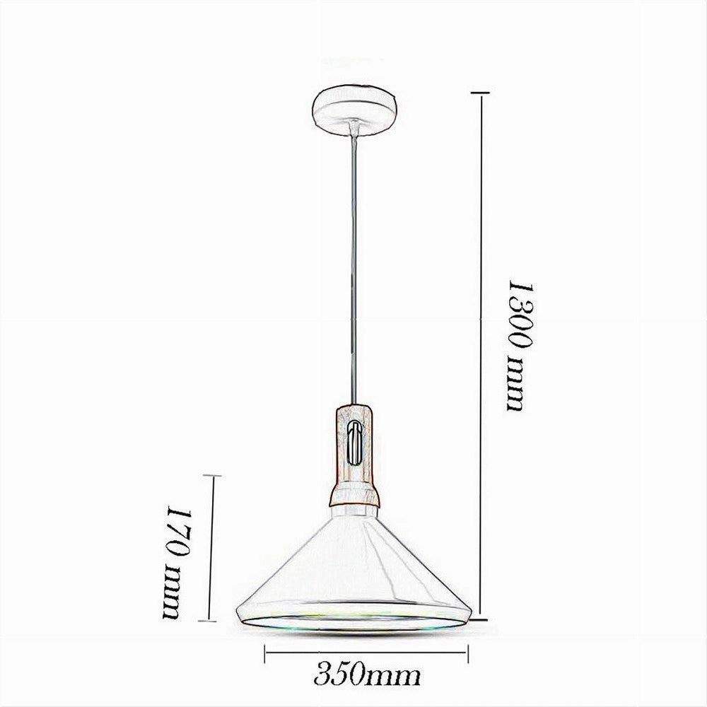 Trade Shop - Lampadario A Sospensione Stile Industriale Lampada Pendente E27 Nero Bianco A92 - Bianco
