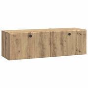 Mobile Porta TV da Muro-Credenza per TV sospesa 98 x 31 x 30 cm Rovere Artigianale