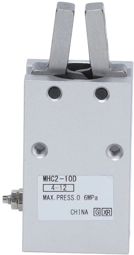 Cilindro Pneumatico per Viti - Manicotto Parallelo - Funzione Doppia - Lega di Alluminio/Acciaio Inossidabile - Diametro Foro 10 mm - Frequenza Massima 180 c.p. - Cilindro Pneumatico