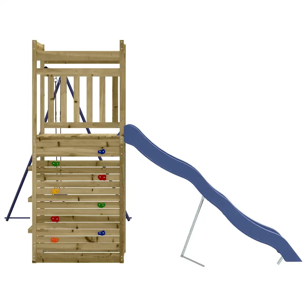 Set da Gioco da Esterno in Legno di Pino Impregnato 3157005