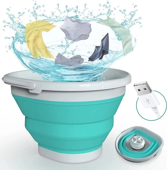 Mini Lavatrice Portatile con Centrifuga