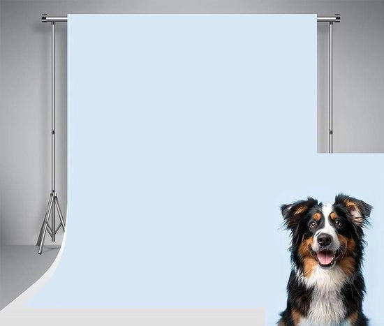 Fotostudio rekwisiti di sfondo luce azzurra uniforme 7x5 ft 2,2x1,5 m
