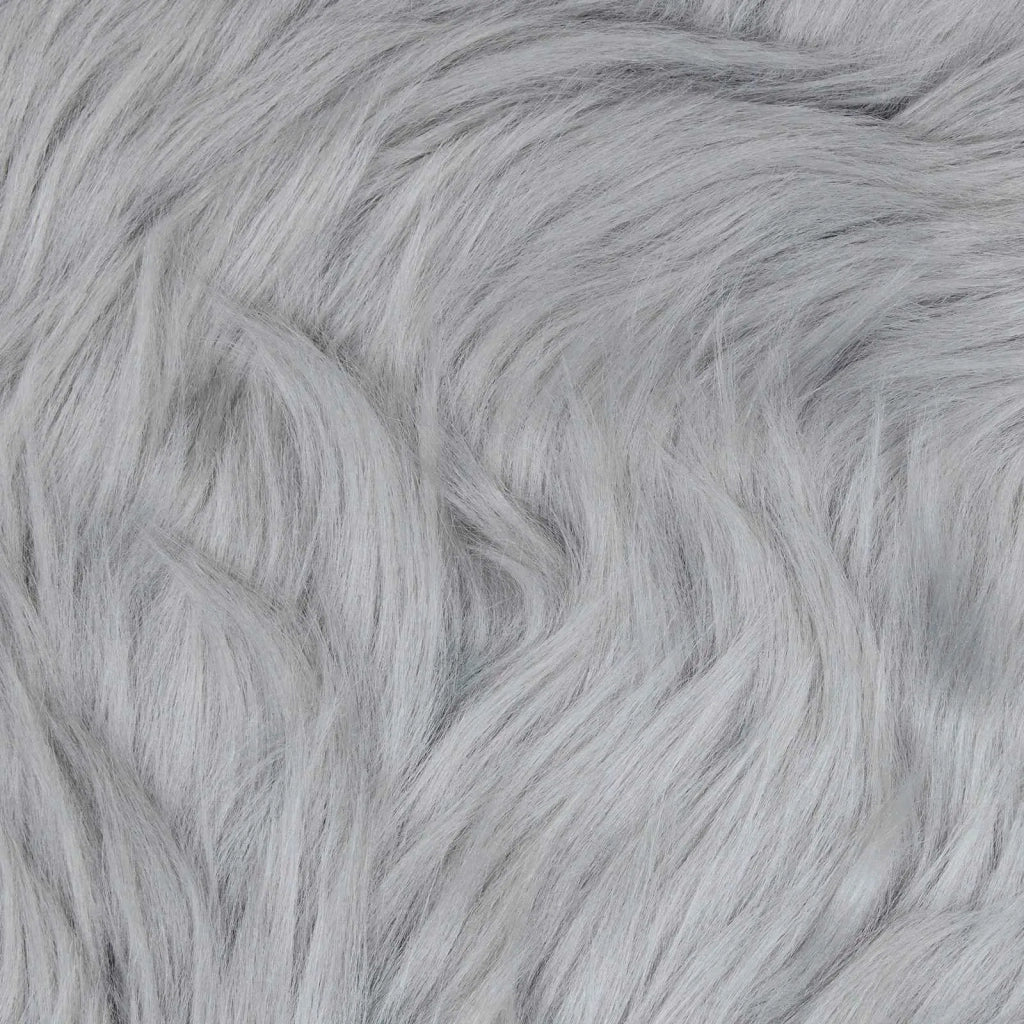 Tappeto in finta TAFALLA Grigio 120 x 170 cm Poliestere 42021526