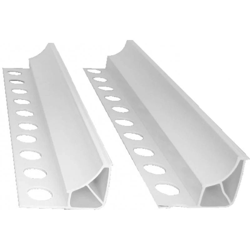 Sguscio in plastica 2,6 metri : Modello - H10MM BIANCO