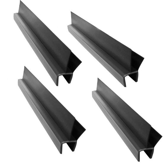 Striscia di sigillatura 24 pollici - Sigillatura douchi - Sigillatura PVC - Sostituzione - Lunghezza regolabile 60 cm - Impermeabile - Materiale duraturo - Schermo doccia